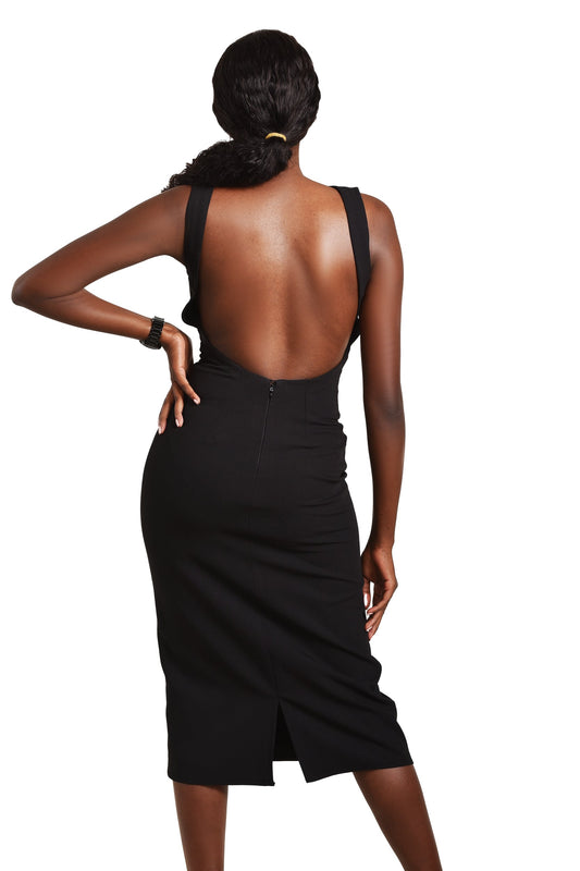 Savoy Bareback Midi - Black