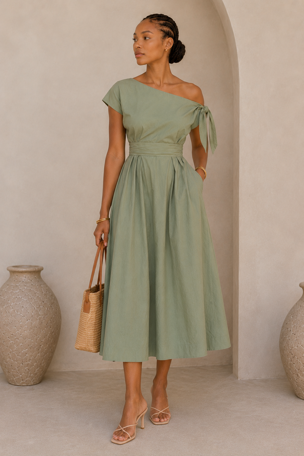Olivia Cotton Midi