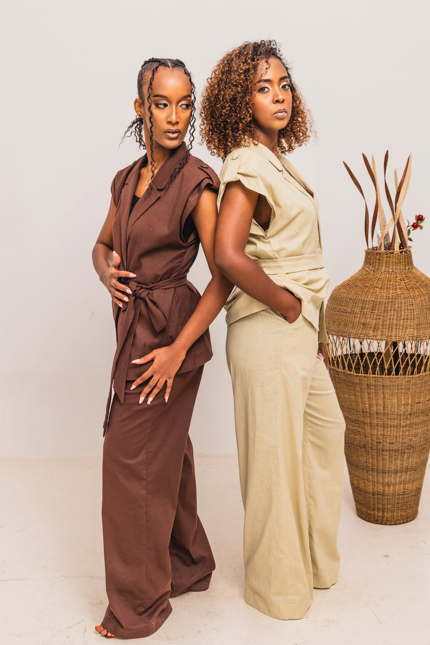 Nova Linen Set - Beige