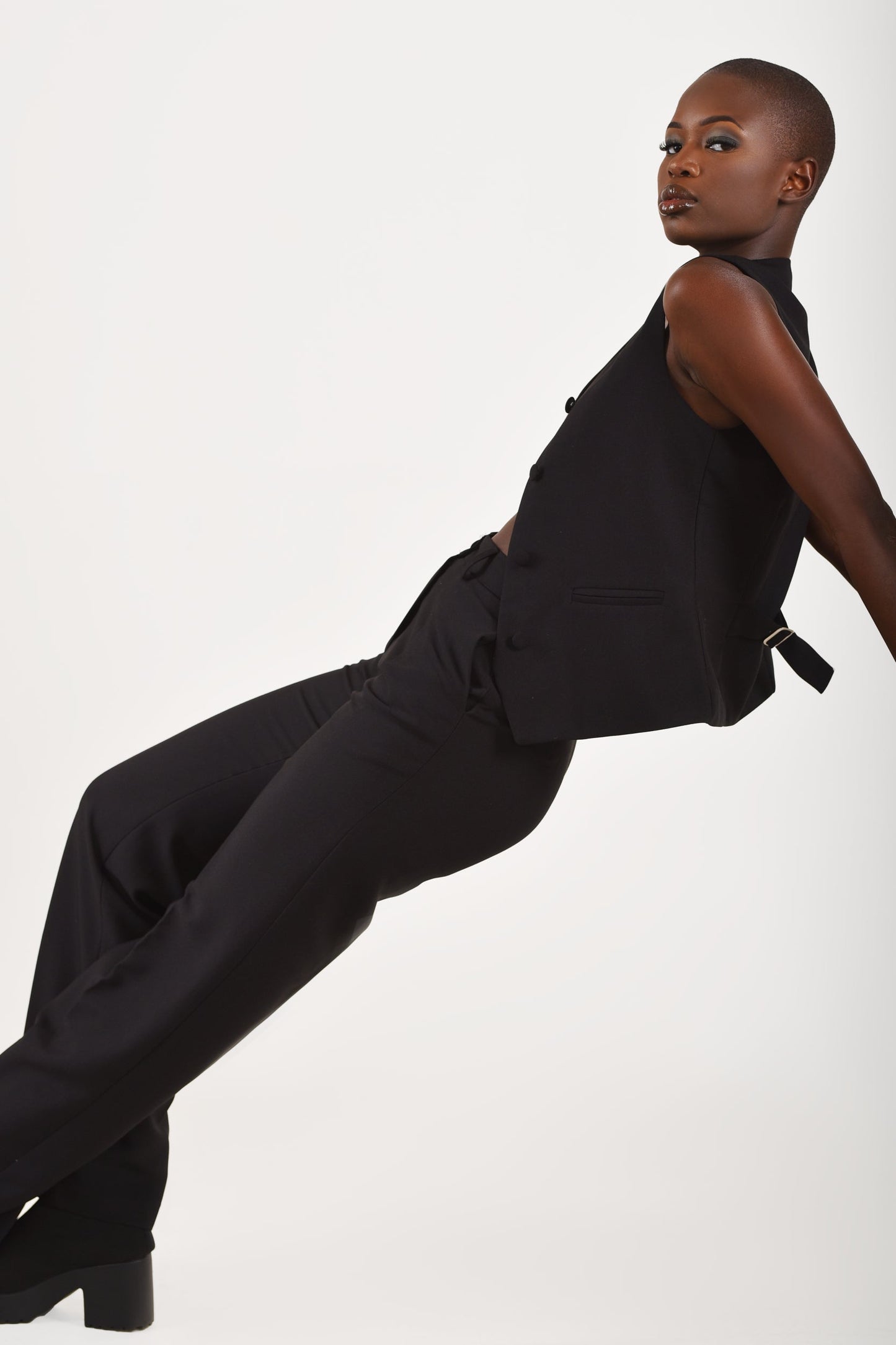 Bosi Pants Set  - Black
